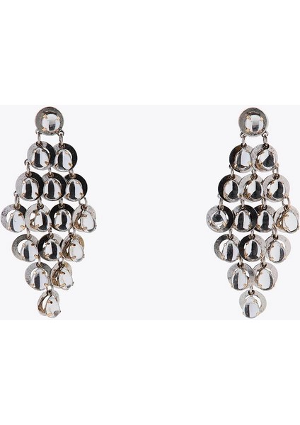 Sallantılı Taşlı Şelala Küpe