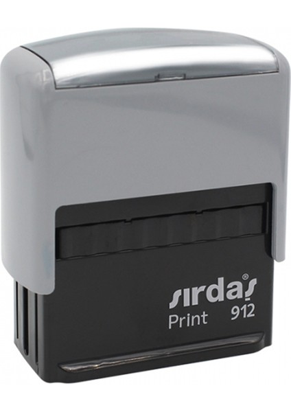 Öğretmen Kaşesi - Öğretmen'den Yıldızlı Aferin, 912 (51mm*19mm) Kırmızı Keçeli Otomatik Kaşe