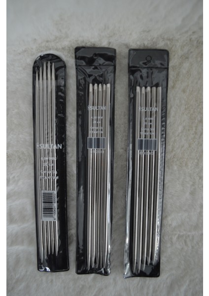 Çorap Şişi Titanyum 20 cm – 4 No - 4,5 No - 5 No