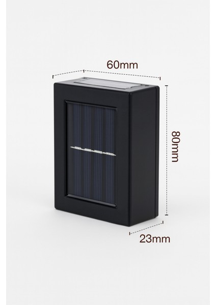 Çift Taraflı Lamba Solar Aplik Casapetra indirimleri