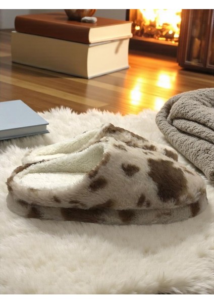 Kadın Tüylü Pofuduk Ev Terliği Ses Yapmayan Yumuşak Rahat Kauçuk Taban Içi Yünlü Kışlık Terlik modelleri