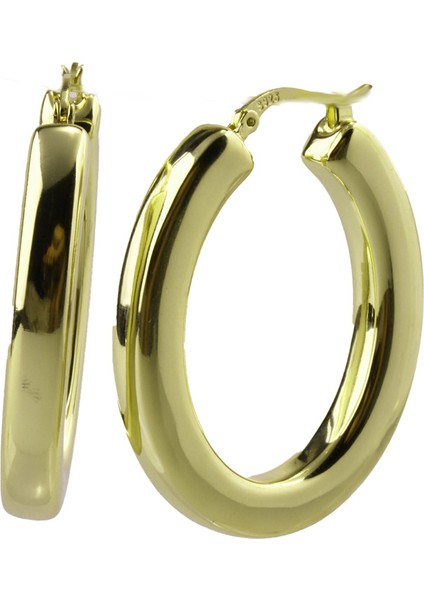 Lui S 7 Halka Gümüş Küpe MS3725, 925 Ayar Kadın Gümüş Küpe, Ithal Ürün , Şarnel Küpe fiyatları