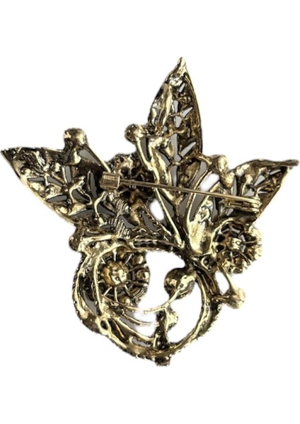 Çiçek ve Yaprak Tasarım Broş fiyatları