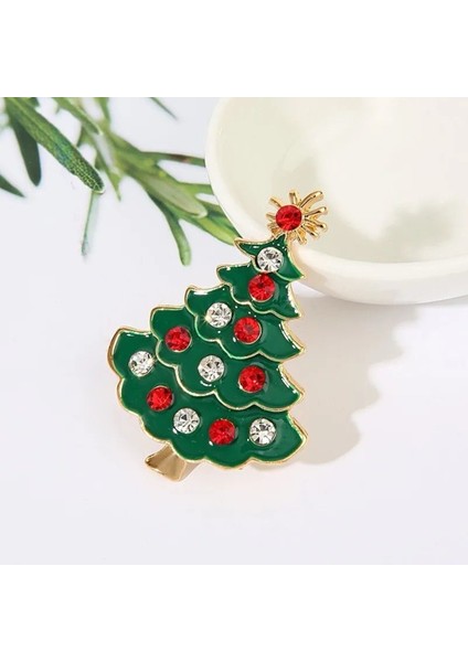 Yılbaşı Broş - Çam Ağacı