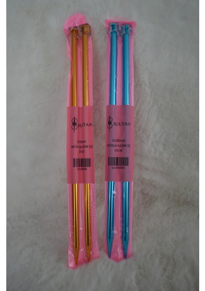 Metalik Kazak Şiş (35CM) – 9 No – 10 No