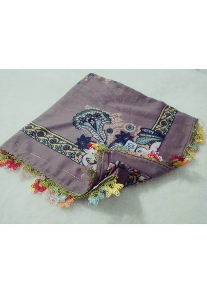 ve Reyhan El Emeği Iğne Oyası Yazma , Fular ,yemeni, Mevlüt Örtüsü ,hediyelik 4 Kenarı Oyalı