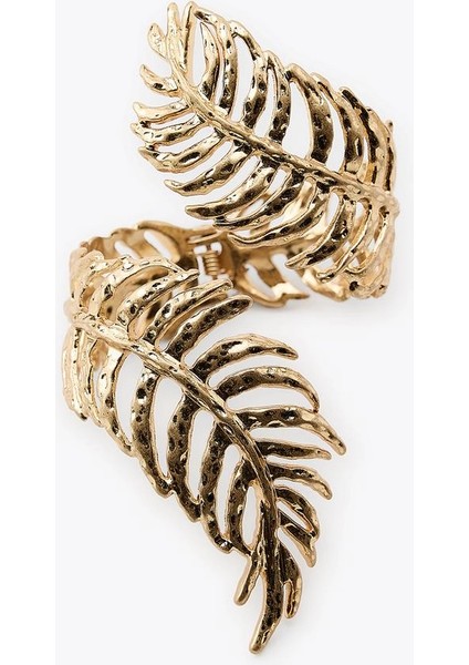 Dokulu Yaprak Bileklik