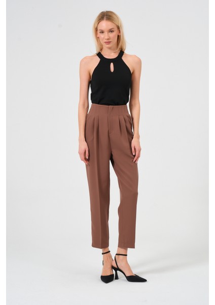 Üç Pile Havuç Pantolon