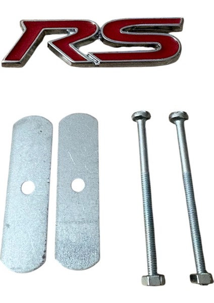 Rs Logolu Metal Vidalı Ön Panjur Logo