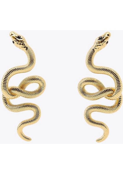 Yılan Tasarım Küpe