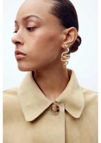 Yılan Tasarım Küpe modelleri