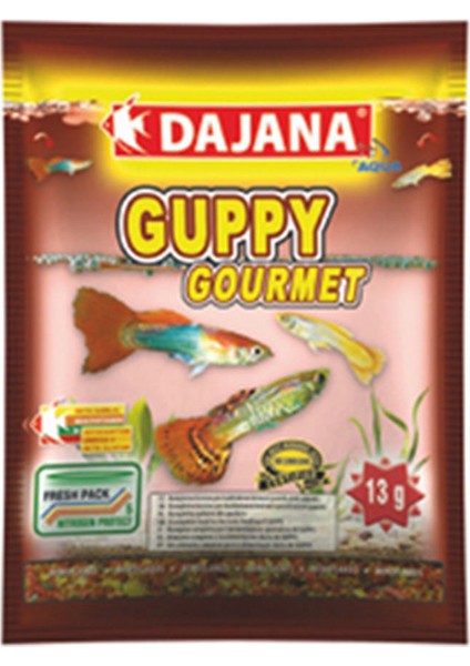 Xmpdby Dajana Guppy Gourmet Flakes 80 ml 13 gr