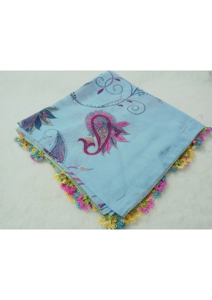 ve Reyhan El Emeği Iğne Oyası Yazma , Fular ,yemeni, Mevlüt Örtüsü ,hediyelik 4 Kenarı Oyalı