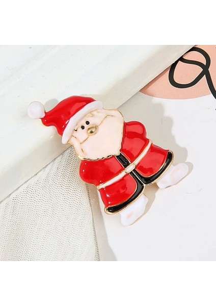 Yılbaşı Broş - Noel Baba
