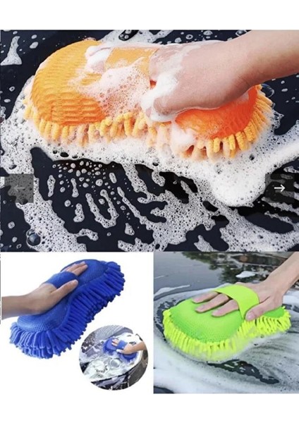 Çizmez Mikrofiber Araç Yıkama Eldiveni Oto Motorsiklet Bakım Süngeri Araba Temizleme Bezi Mop Havlu fırsatları