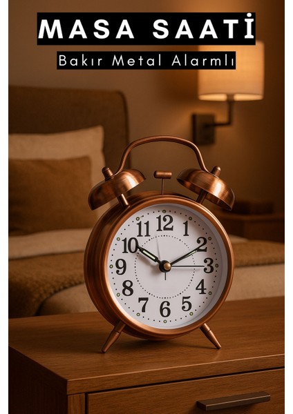 Masa Saati Metal Casapetra