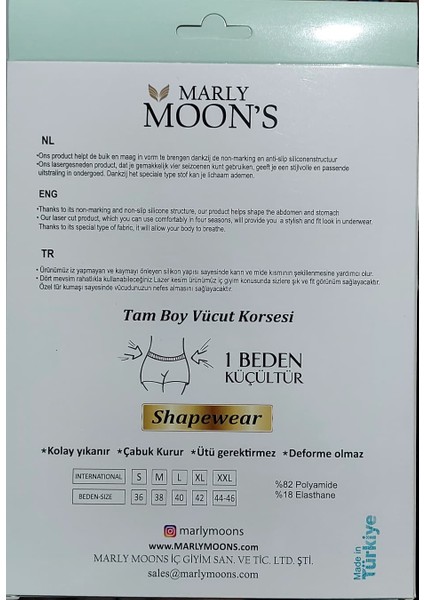 Tam Boy Vücut Korsesi fiyatları