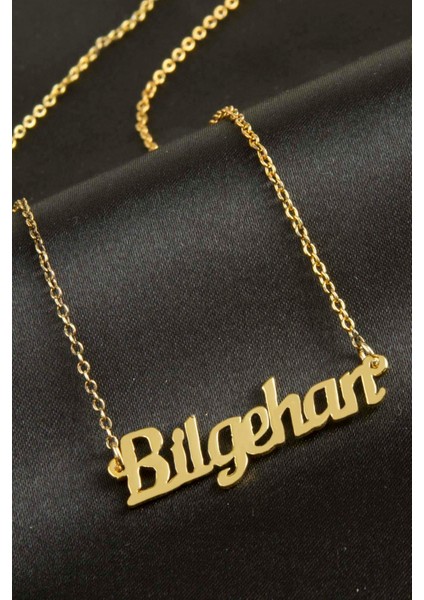 Nrzsnt Bilgehan Isimli Kolye -Sarı