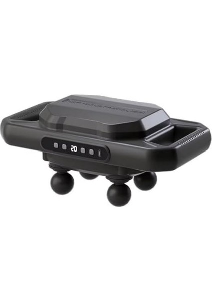4 Başlıklı Masaj Tabancası – 12W Derin Doku &amp;amp; Kas Ağrısı Giderici, 20 Seviye &amp;amp; 6 Mod - Siyah (5060) fiyatları
