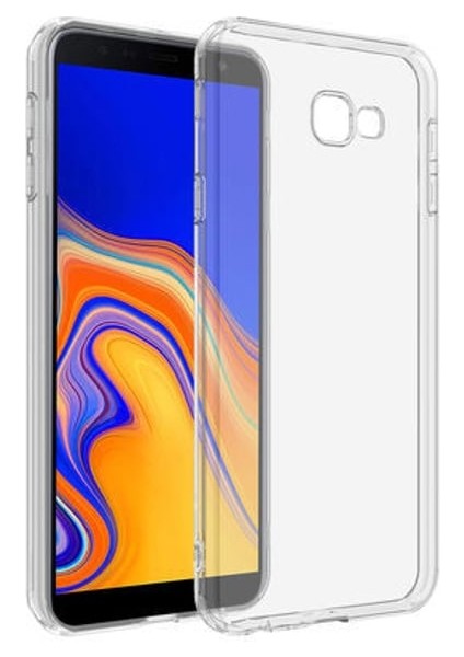 ESLIFETECH26AKSESUAR Samsung Galaxy J4 Prime/j4 Plus Uyumlu Ince Yumuşak Silikon Kılıf-Şeffaf