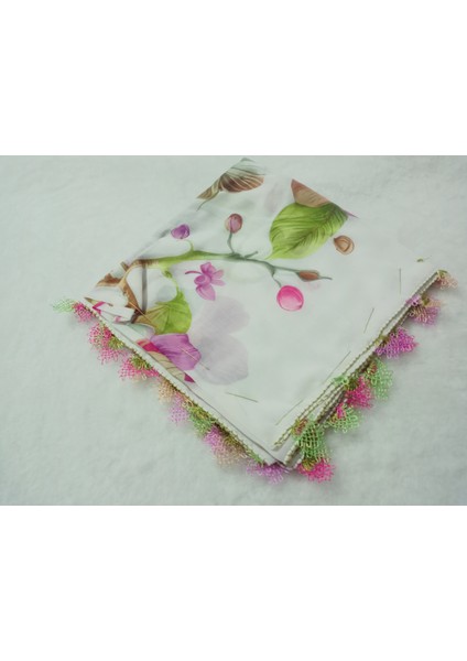 ve Reyhan El Emeği Iğne Oyası Yazma , Fular ,yemeni, Mevlüt Örtüsü ,hediyelik 4 Kenarı Oyalı modelleri