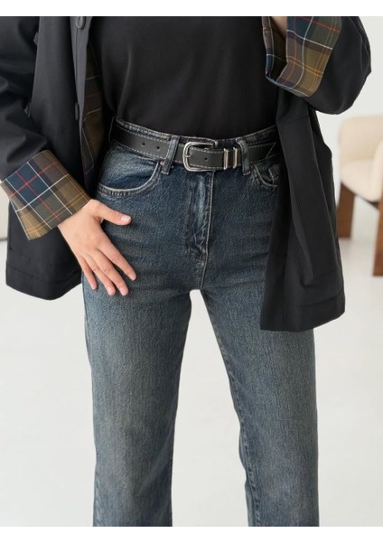 Ekose Garnili Trençkot Siyah modelleri