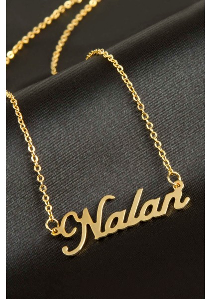 Nrzsnt Nalan Isimli Kolye -Sarı