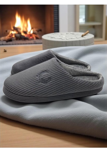 Erkek Ev Terliği Ses Yapmayan Yumuşak Rahat Taban Içi Yünlü Terlik fırsatları