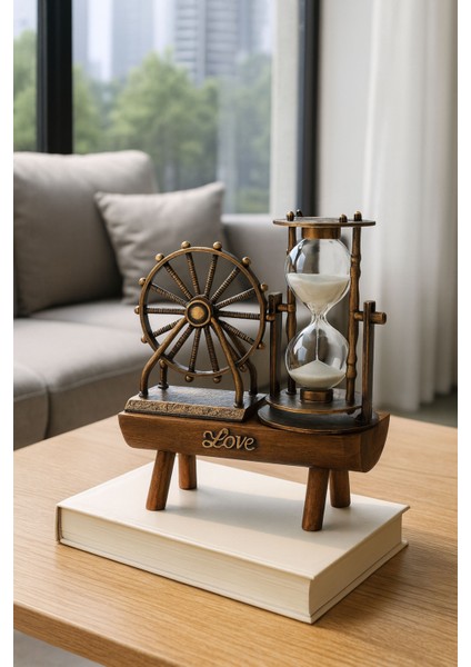 Kum Saati Dönme Dolap Biblolu 27 Saniyelik Casapetra fiyatları