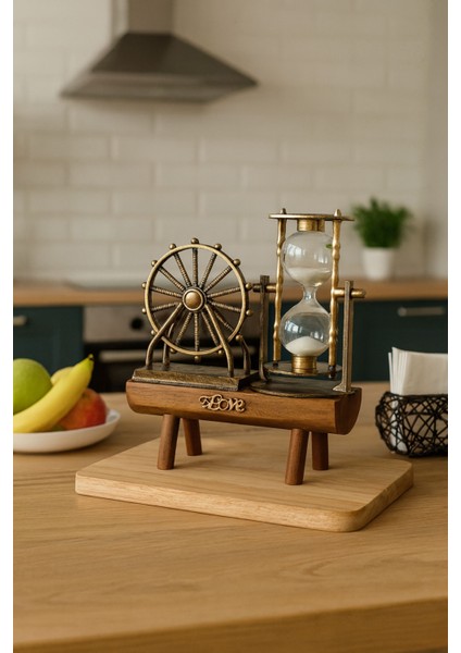 Kum Saati Dönme Dolap Biblolu 27 Saniyelik Casapetra modelleri