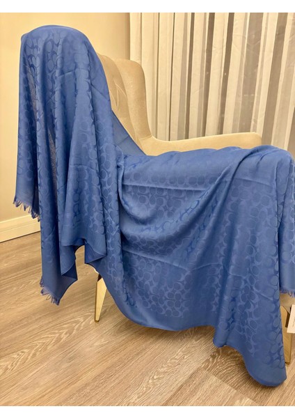 İthal Coach Ipek Pamuk Yün Şal