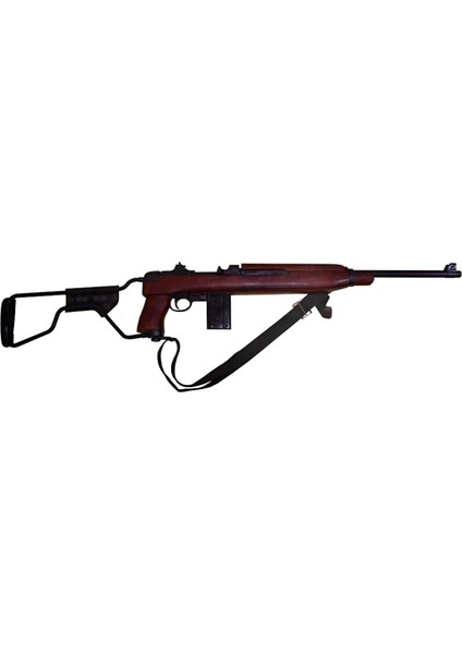 Denix Dekoratif Replika Paraşütçü Model M1A1 Karabina, Amerika 1942