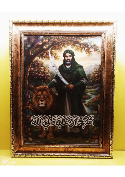 Dekoratif Hz Ali Temalı 39X51CM Tablolar modelleri