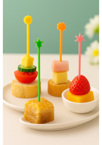 Plastik Cin / Cips / Meyve / Baklava / Sunum Çatalı 100 Adet fiyatları