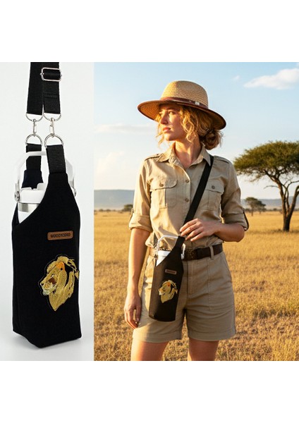 El Yapımı U Model Aslan Termos Kılıfı Iceflow 0,89