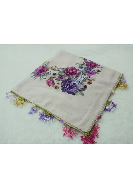 ve Reyhan El Emeği Iğne Oyası Yazma , Fular ,yemeni, Mevlüt Örtüsü ,hediyelik 4 Kenarı Oyalı