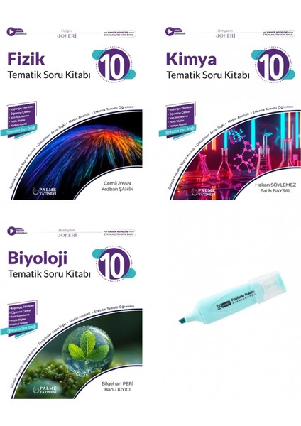 10.sınıf Joker Fizik Kimya ve Biyoloji Tematik Soru Kitabı (Yeni Müfredat)