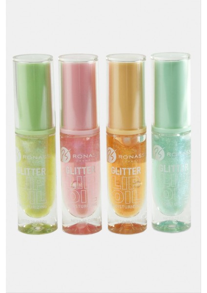 Nrzsnt Ronassi Glitter Lippoil Simli Dudak Parlatıcısı-Pembe