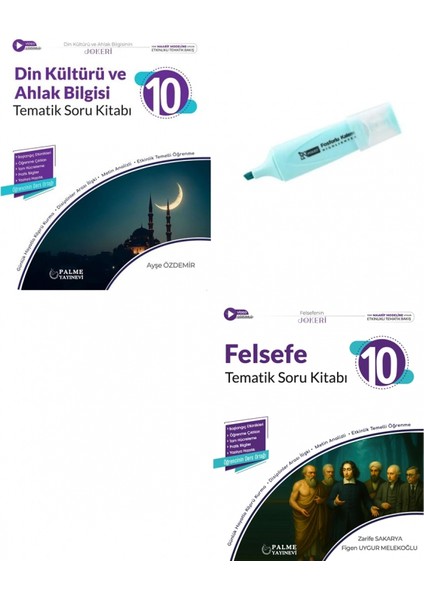10.sınıf Joker Din Kültürü ve Felsefe Tematik Soru Kitabı (Yeni Müfredat)