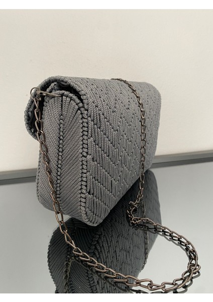 El Örgüsü Kanvas Kadın Çanta Zincir Askılı Büyük Boy fiyatları
