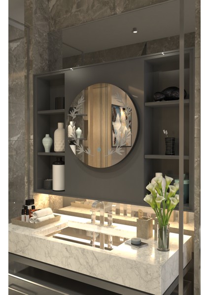 Sonbahar Esintisi: Lüks Desenli Minimalist Özel Tasarım Ayna fiyatları