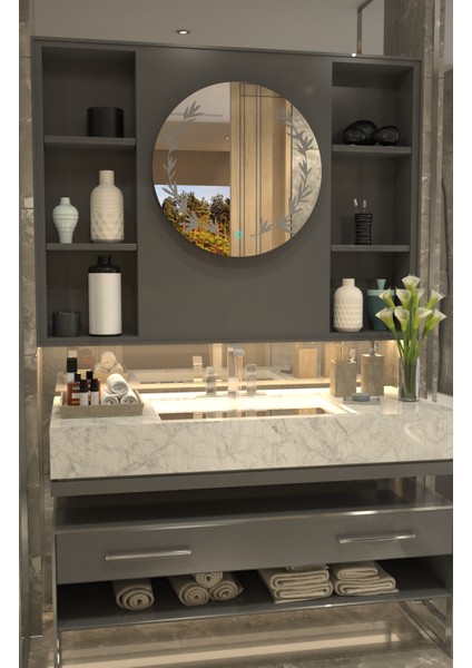 Sonbahar Esintisi: Lüks Desenli Minimalist Özel Tasarım Ayna modelleri