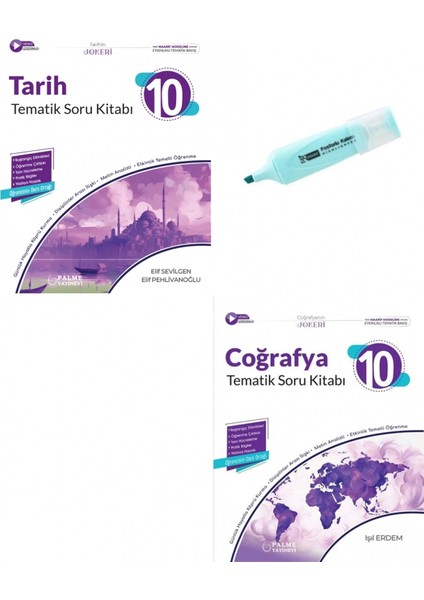 10.sınıf Joker Tarih ve Coğrafya Tematik Soru Kitabı (Yeni Müfredat)