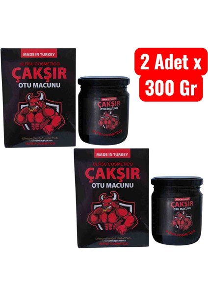 Çakşır Otu Macunu Büyük Boy 300 gr 2 Adet - Ginsengli Mega Güç Çakşır Macunu fiyatları