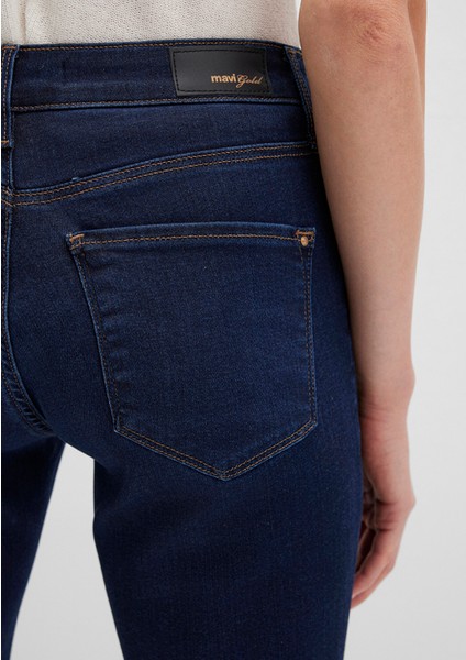 Mona Gold Klasik İndigo Mavisi Jean Pantolon 1049733699