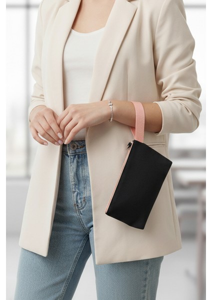 Bilek Askılı Günlük Makyaj Çantası Su Geçirmez Mini Seyahat Küçük Kozmetik El Portföy Çantası modelleri