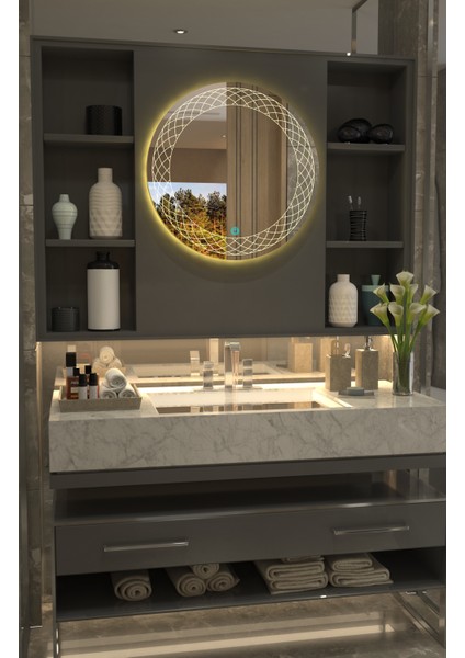 Baklava Desen Minimalist Özel Tasarım Ayna