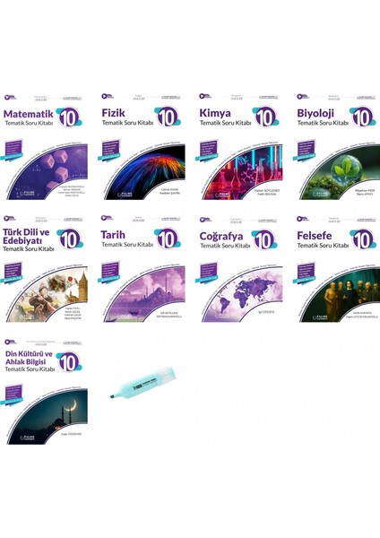 10.sınıf Joker Tüm Dersler Tematik Soru Kitabı (Yeni Müfredat)