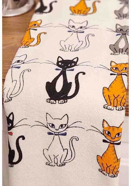 %100 Pamuk 3lü 40×60 Baskılı Mutfak Havlusu fiyatları