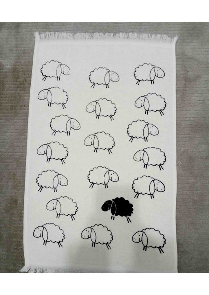 %100 Pamuk 3lü 40×60 Baskılı Mutfak Havlusu modelleri